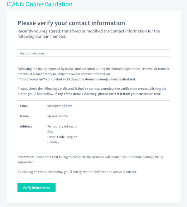 Verify Account / Verification Email – Acceptd - Support